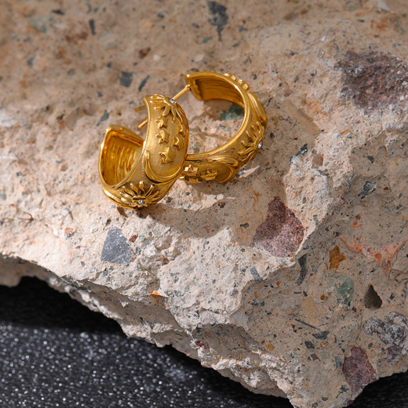 Boucles d'oreilles Séléné