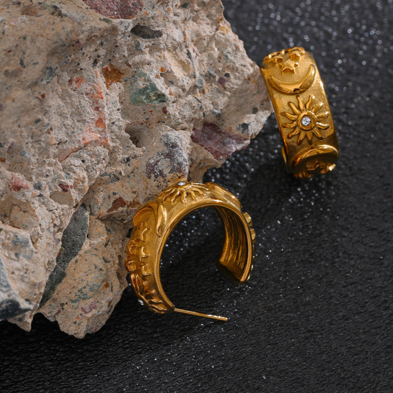 Boucles d'oreilles Séléné