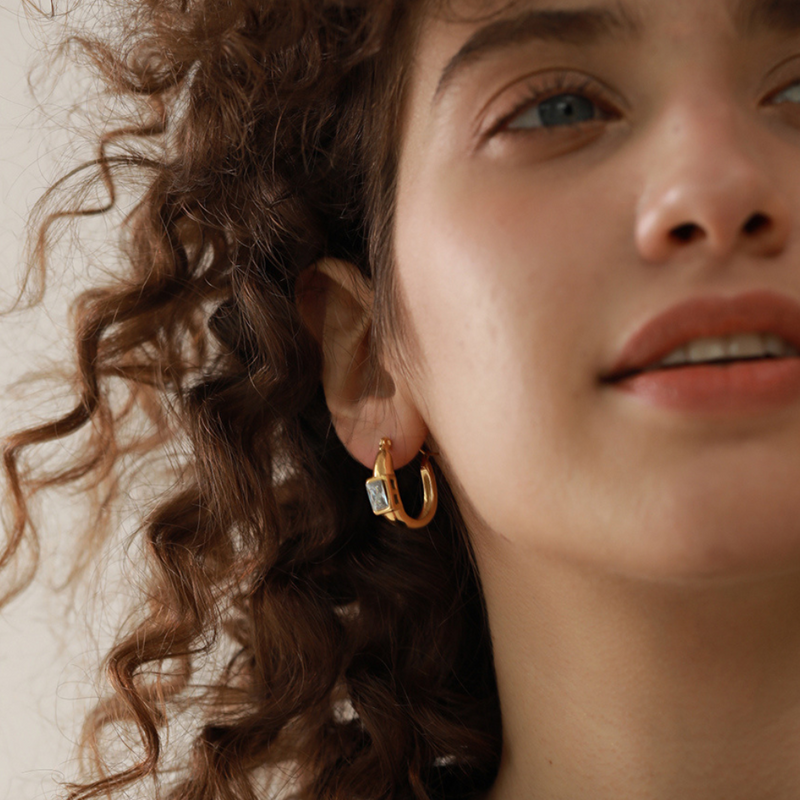 Boucles d'oreilles Érèbe