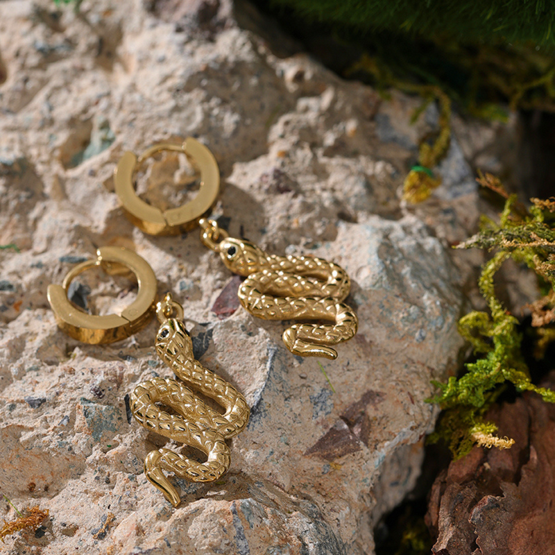 Boucles d'oreilles Médusa