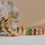 Boucles d'oreilles Calypso