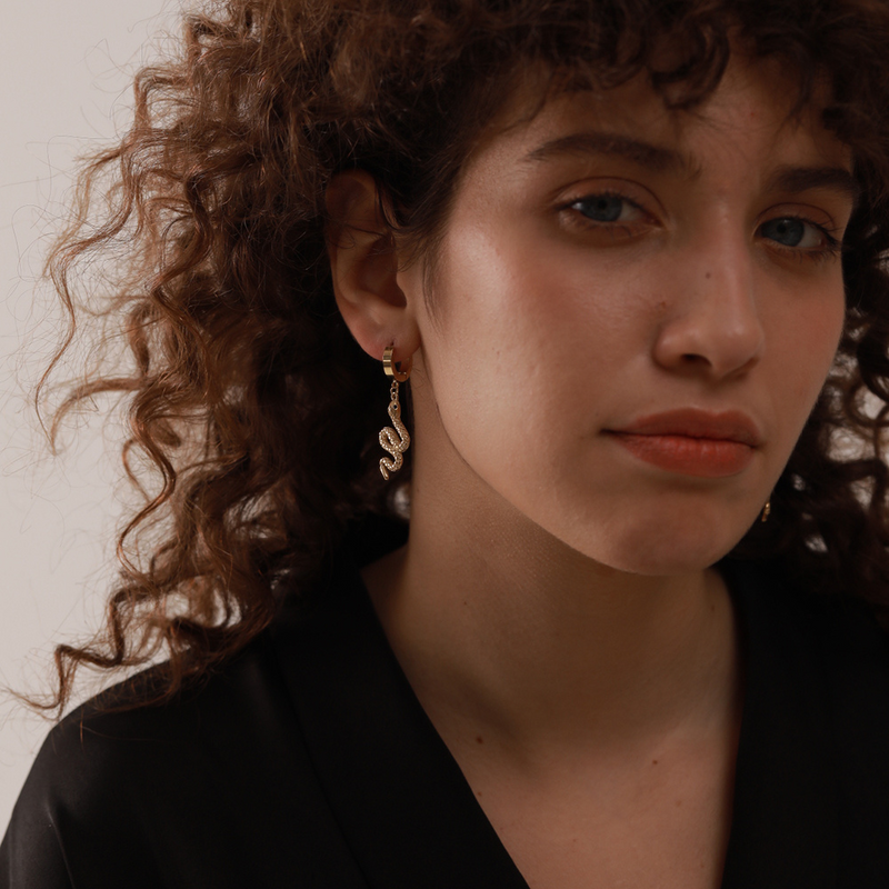 Boucles d'oreilles Médusa