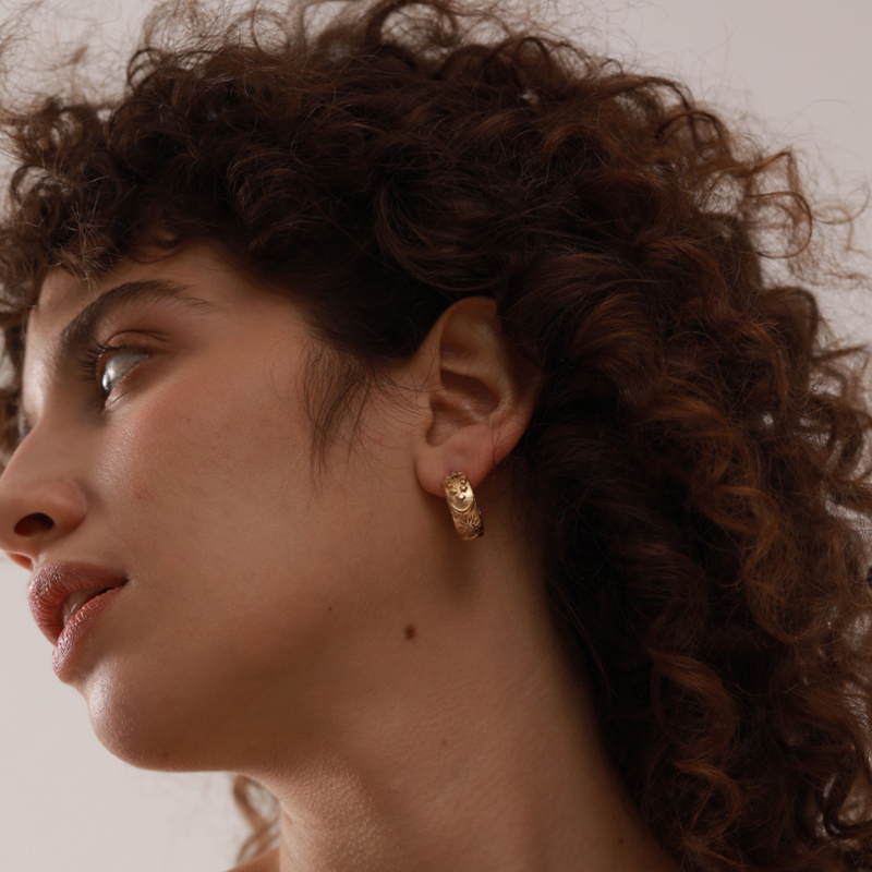 Boucles d'oreilles Séléné