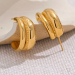 Boucles d'oreilles Gaïa