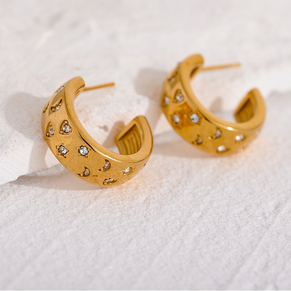Boucles d'oreilles Danaé
