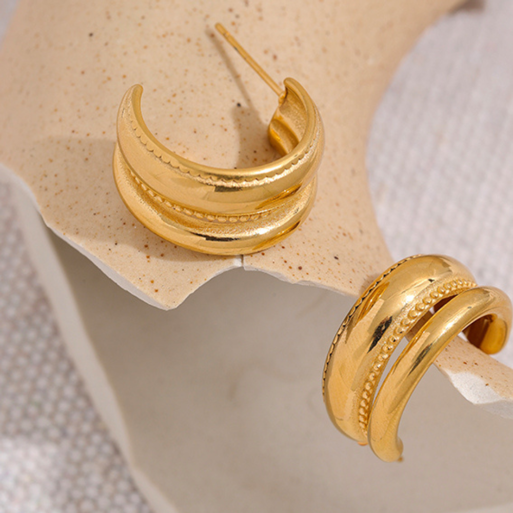 Boucles d'oreilles Gaïa
